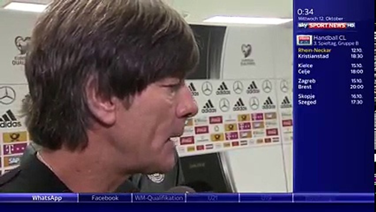Joachim Löw post-match interview 2 - Deutschland v Nordirland 11_10_16