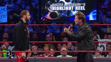 Chris Jericho invites Sami Zayn onto "The Highlight Reel": Raw, Sept. 12, 2016