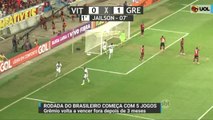 Brasileirão: Santos, Grêmio e Atlético-PR vencem no início da 29ª rodada