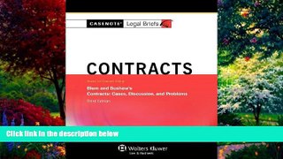 Books to Read  Casenotes Legal Briefs: Contracts Keyed to Blum   Bushaw, Third Edition (Casenote