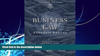 Big Deals  Business Law, Alternate Edition (Available Titles CengageNOW)  Best Seller Books Best