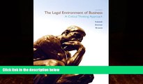Books to Read  The Legal Environment of Business (6th Edition) (MyBLawLab Series)  Full Ebooks