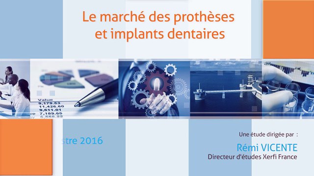 Alexandre Boulègue, Le marché des prothèses et implants dentaires