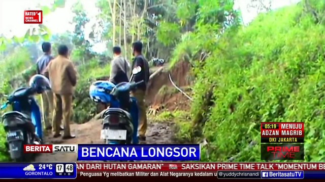 Tertimbun Longsor, Ribuan Warga di Ciamis Terisolir