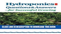 [PDF] Hydroponics: Questions   Answers for Successful Growing Popular Collection