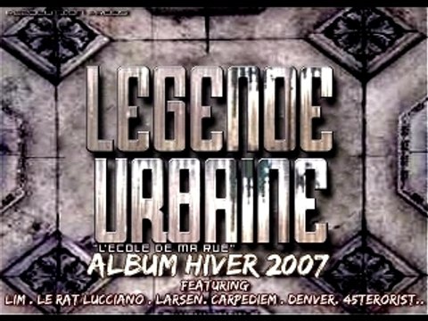 LEGENDE URBAINE-LA RUE TE SURVEILLE-EXTRAIT MIXTAPE3