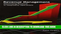 New Book Revenue Management: Maximizing Revenue in Hospitality Operations