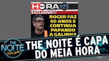 The Noite é capa do Jornal Meia Hora