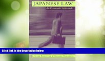 Big Deals  Japanese Law: An Economic Approach (Studies in Law and Economics)  Best Seller Books