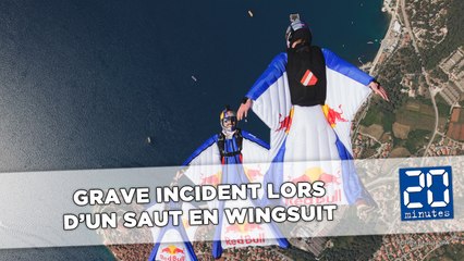 Grave incident lors d'un saut en wingsuit