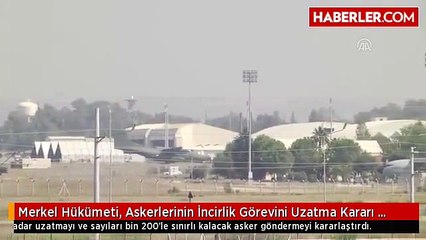 Almanya, Askerlerinin İncirlik Görevini Uzatma Kararı Aldı