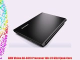 Lenovo B50-45 396 cm (156 Zoll) Notebook (AMD A6-6310 2GHz 16GB RAM 2000 HDD DVD Win 7 Pro)