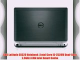 Dell Latitude E6320 gebrauchtes Notebook 13 Zoll (Core i5 2 x 2.5 GHz 4GB RAM 250GB HDD WLAN