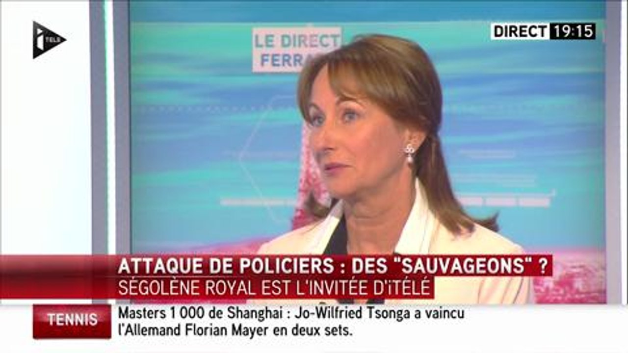 "Des sauvageons" : Ségolène Royal vole au secours de Bernard Cazeneuve