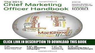 [Read PDF] The 2015 Chief Marketing Officer Handbook: Marketing Strategies That Work Ebook Online