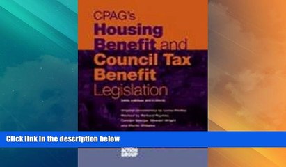 Big Deals  CPAG s Housing Benefit and Council Tax Benefit Legislation  Full Read Most Wanted