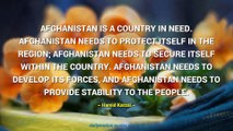 Hamid Karzai Quotes  1