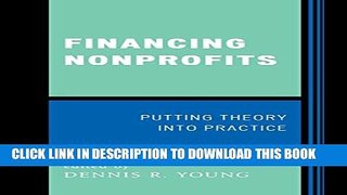 [Read PDF] Financing Nonprofits: Putting Theory into Practice Ebook Free