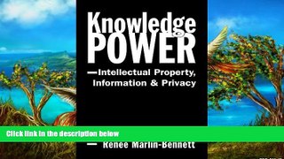 READ NOW  Knowledge Power: Intellectual Property, Information, and Privacy (Ipolitics)  Premium