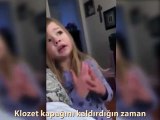 Hassas bir konuda babasını nazikçe uyaran ufaklık