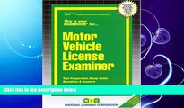 READ book  Motor Vehicle License Examiner(Passbooks)  FREE BOOOK ONLINE