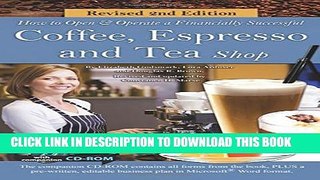 Collection Book How to Open and Operate a Financially Successful Coffee, Espresso and Tea Shop