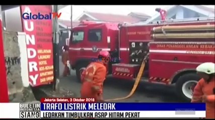 Trafo Listrik Meledak, Ratusan Rumah Gelap Gulita