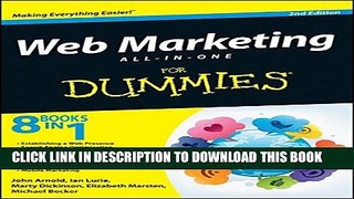 New Book Web Marketing All-in-One For Dummies