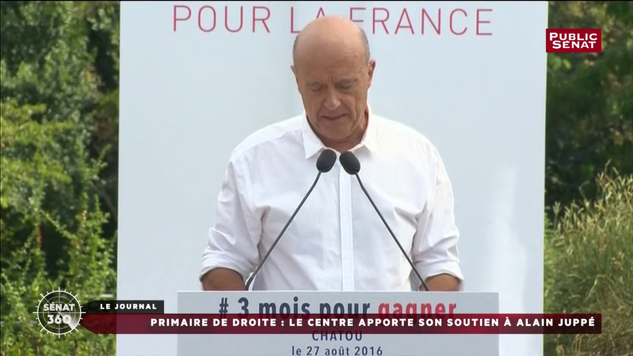 Primaire de droite: le centre apporte son soutien à Alain Juppé