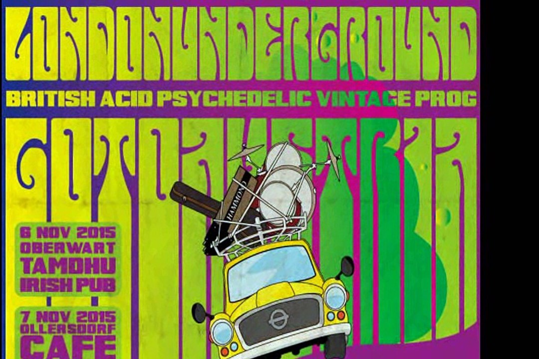 London Underground 'Waiting For The Baby" 2010 Italy Prog Rock