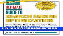Collection Book Ultimate Guide to Search Engine Optimization: Drive Traffic, Boost Conversion
