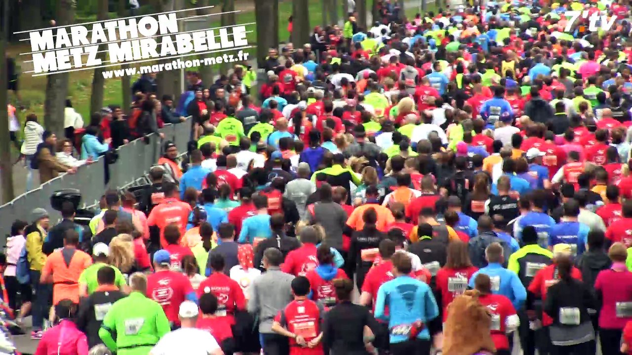 Départ Marathon Relais Marathon Metz Mirabelle