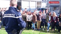 Quimper. 254 collégiens au contact des gendarmes