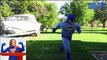 Batman vs Superman vs GIANT CHOCOLATE FOUNTAIN Battle! Spider-man Egg Hunt! + Candy +Mit TV