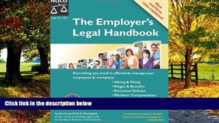 Books to Read  The Employer s Legal Handbook  Best Seller Books Most Wanted
