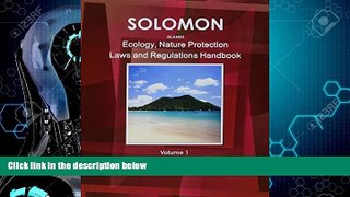book online  Solomon Islands Ecology   Nature Protection Laws and Regulation Handbook (World Law