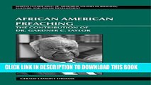 [PDF] African American Preaching: The Contribution of Dr. Gardner C. Taylor (Martin Luther King