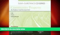 Big Deals  Sum and Substance Audio on Community Property  Best Seller Books Most Wanted