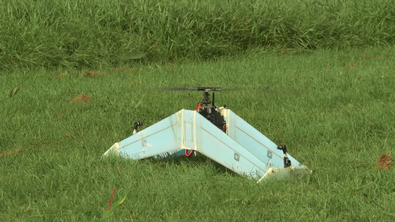 DelftAcopter, un drone qui décolle comme un hélicoptère et vole comme un avion