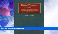 Big Deals  Family Property Law Cases and Materials, 5th (University Casebook Series)  Full Read