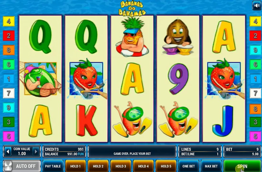 Игровой автомат Bananas go Bahamas