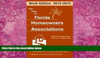 Big Deals  The Law of Florida Homeowners Associations  Full Ebooks Best Seller