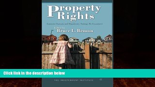 Books to Read  Property Rights: Eminent Domain and Regulatory Takings Re-Examined  Best Seller