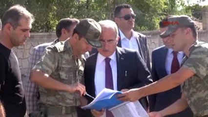 Şanlıurfa Vali Tuna, Saldırıya Uğrayan Karakolu Ziyaret Etti