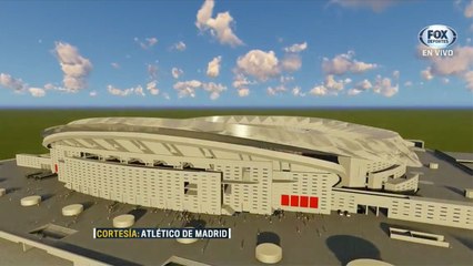 El nuevo estadio del Atlético de Madrid