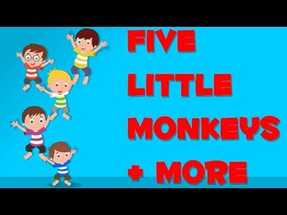 Five Little Monkey | Hickory Dickory | Wheels On The Bus | Nursery Rhymes