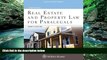 Books to Read  Real Estate and Property Law for Paralegals (Aspen College)  Full Ebooks Best Seller