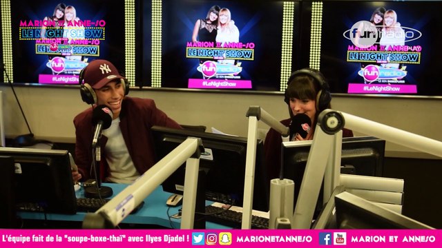 L'équipe fait de la boxe-soupe-thai¨ avec Ilyes Djadel ! - Marion et Anne-So