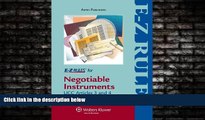 FREE PDF  E-Z Rules for Negotiable Instruments and Bank Deposits (UCC Art 3   4) (AspenLaw