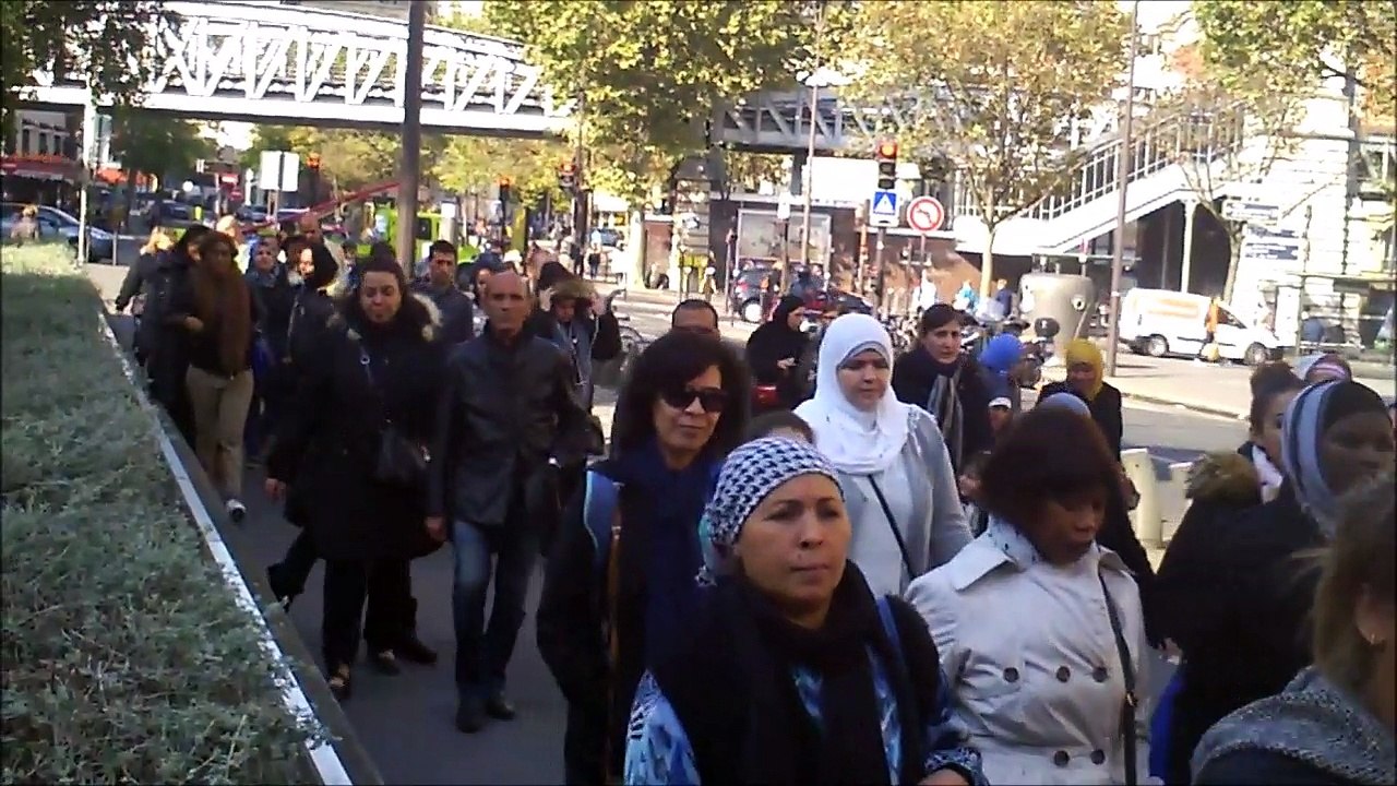 Manifestation chez les 3F: des vrais logements sociaux maintenant §